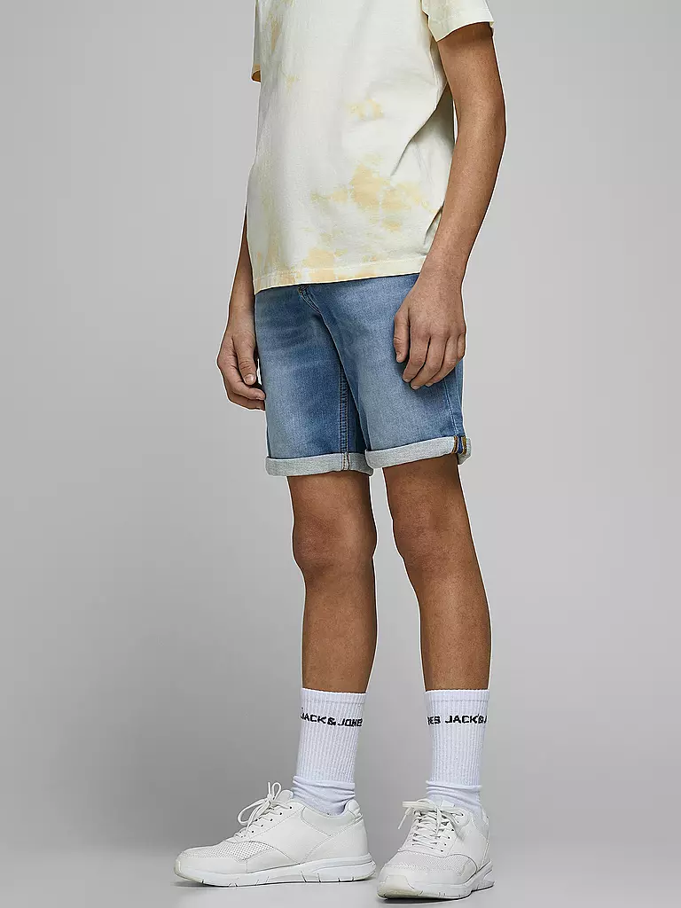 JACK & JONES | Jungen-Jeansbermuda JJIRICK JJICON | blau