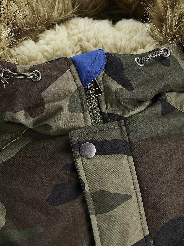 JACK & JONES | Jungen-Parka "JOREXPLORE" | olive