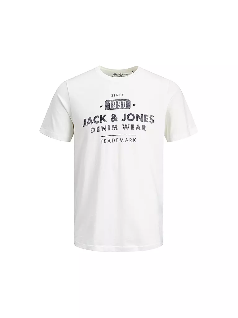 JACK & JONES | Jungen-T-Shirt "JJEJEANS" | weiß