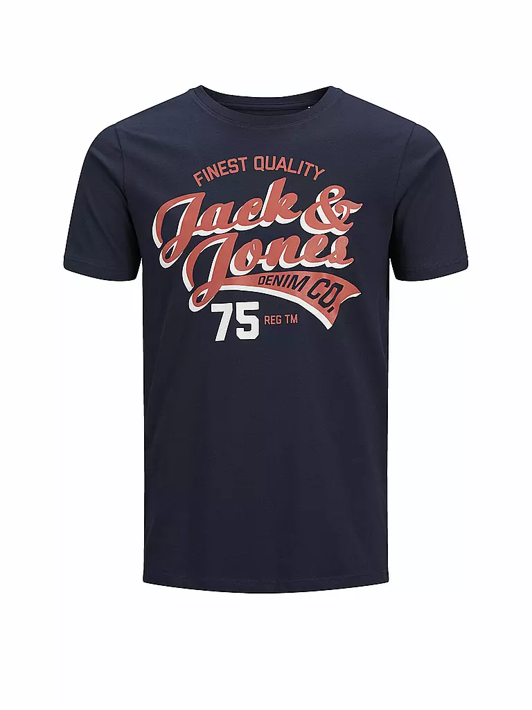 JACK & JONES | Jungen-T-Shirt "JJELOGO" | blau