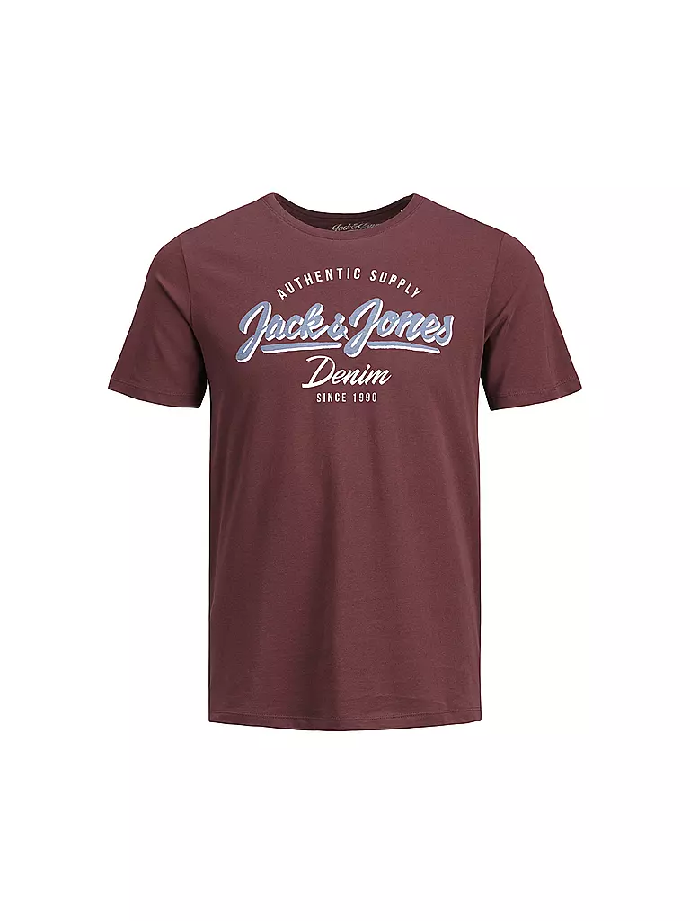 JACK & JONES | Jungen-T-Shirt "JJELOGO" | rot