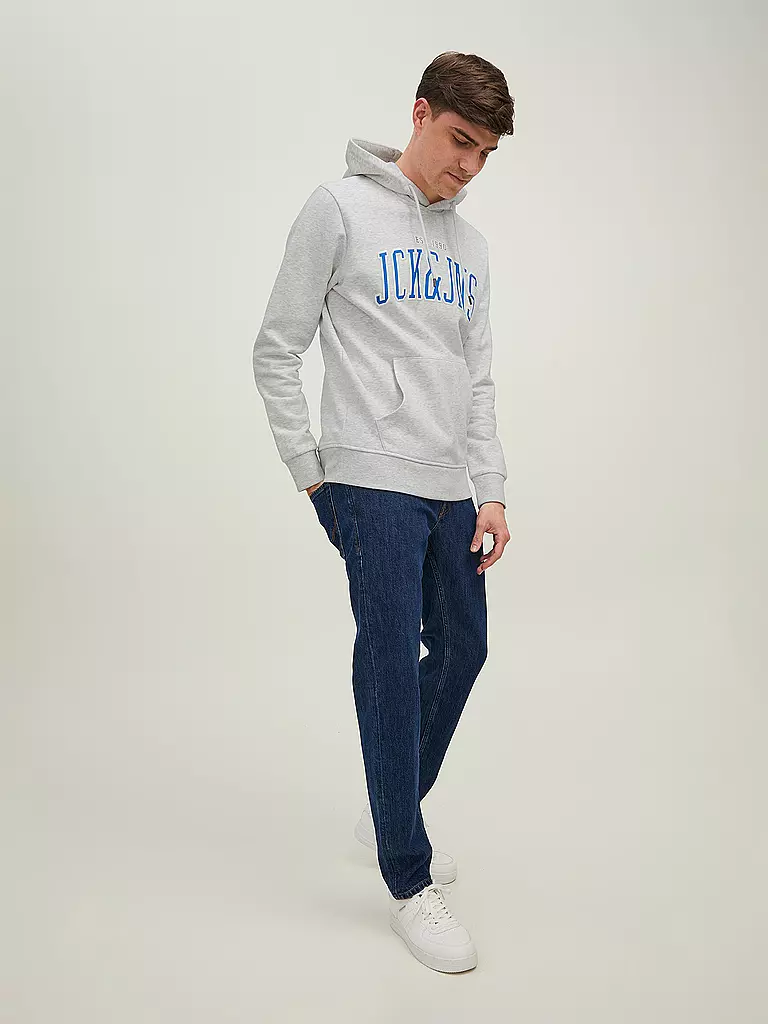 JACK & JONES | Kapuzensweater - Hoodie JJCEMB | weiß