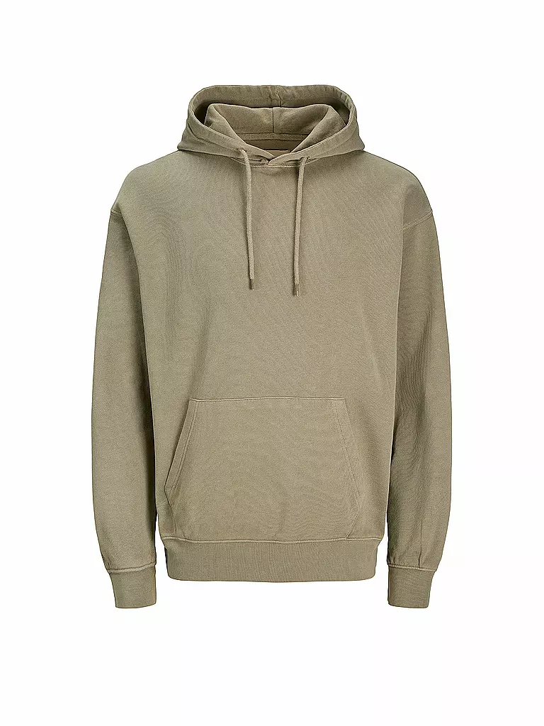 JACK & JONES | Kapuzensweater - Hoodie JJECHARGE | hellbraun
