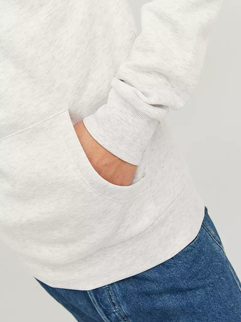 JACK & JONES | Kapuzensweater - Hoodie JJEJOSH | weiss