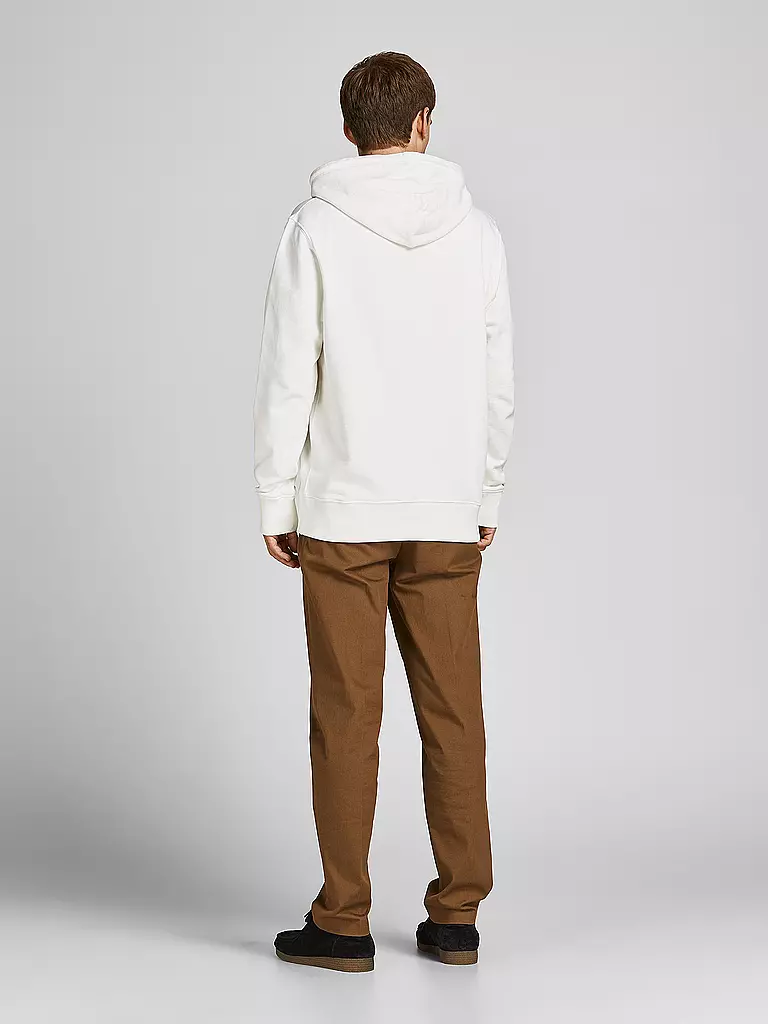 JACK & JONES | Kapuzensweater - Hoodie JJEORGANIC  | weiss