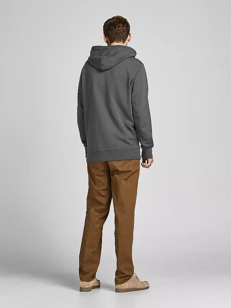 JACK & JONES | Kapuzensweater - Hoodie JJEORGANIC  | grau