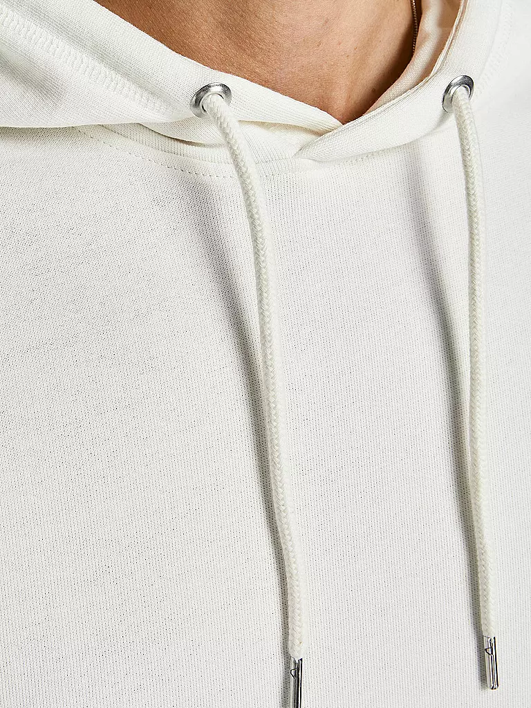 JACK & JONES | Kapuzensweater - Hoodie JJEORGANIC  | weiss