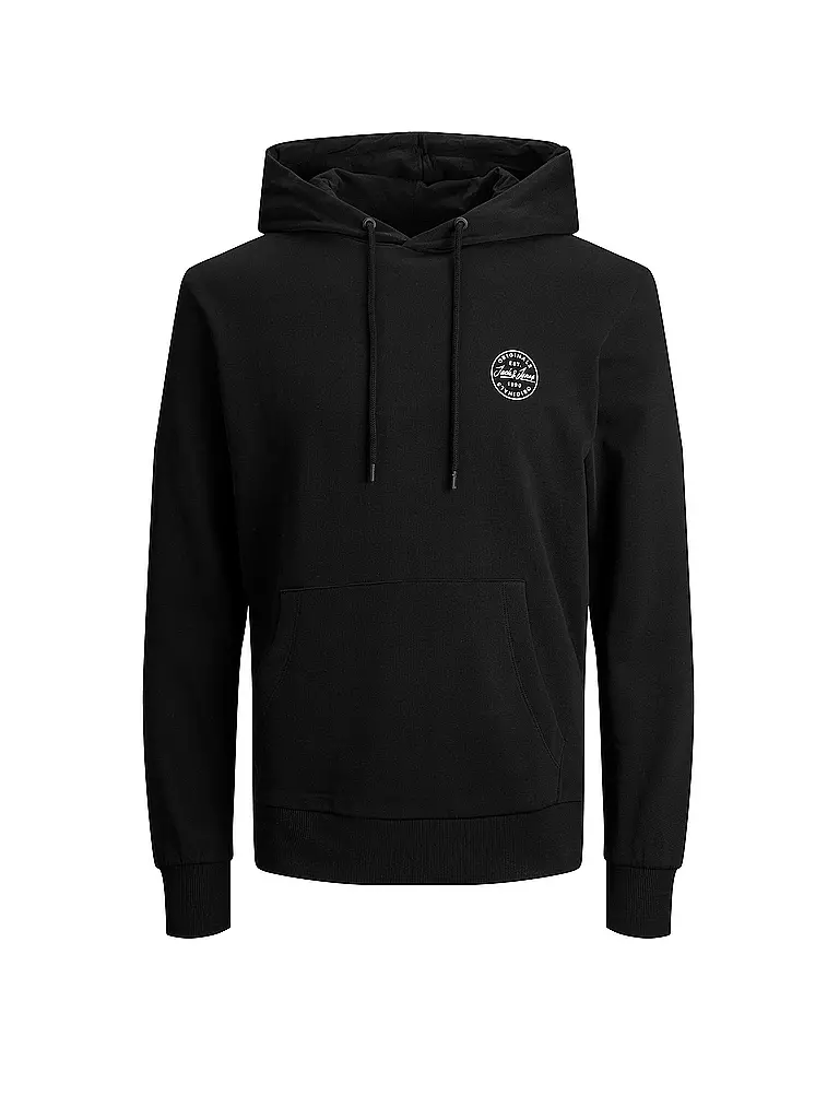 JACK & JONES | Kapuzensweater - Hoodie JJESHARK  | schwarz