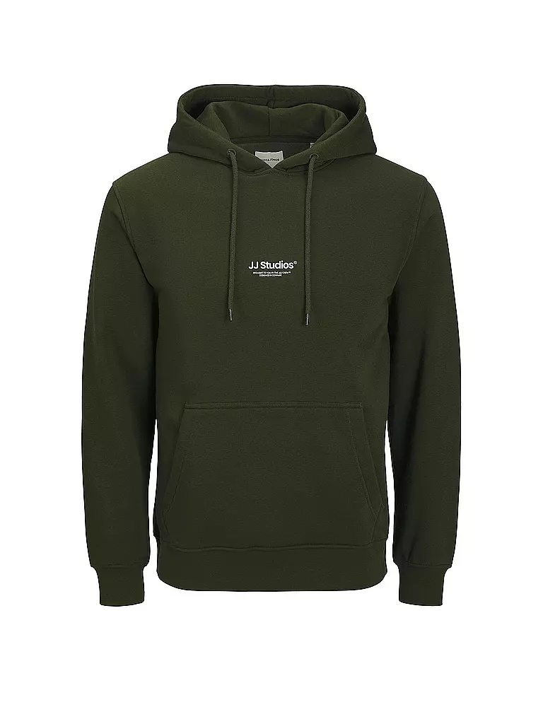 JACK & JONES | Kapuzensweater - Hoodie JJESOHO | olive