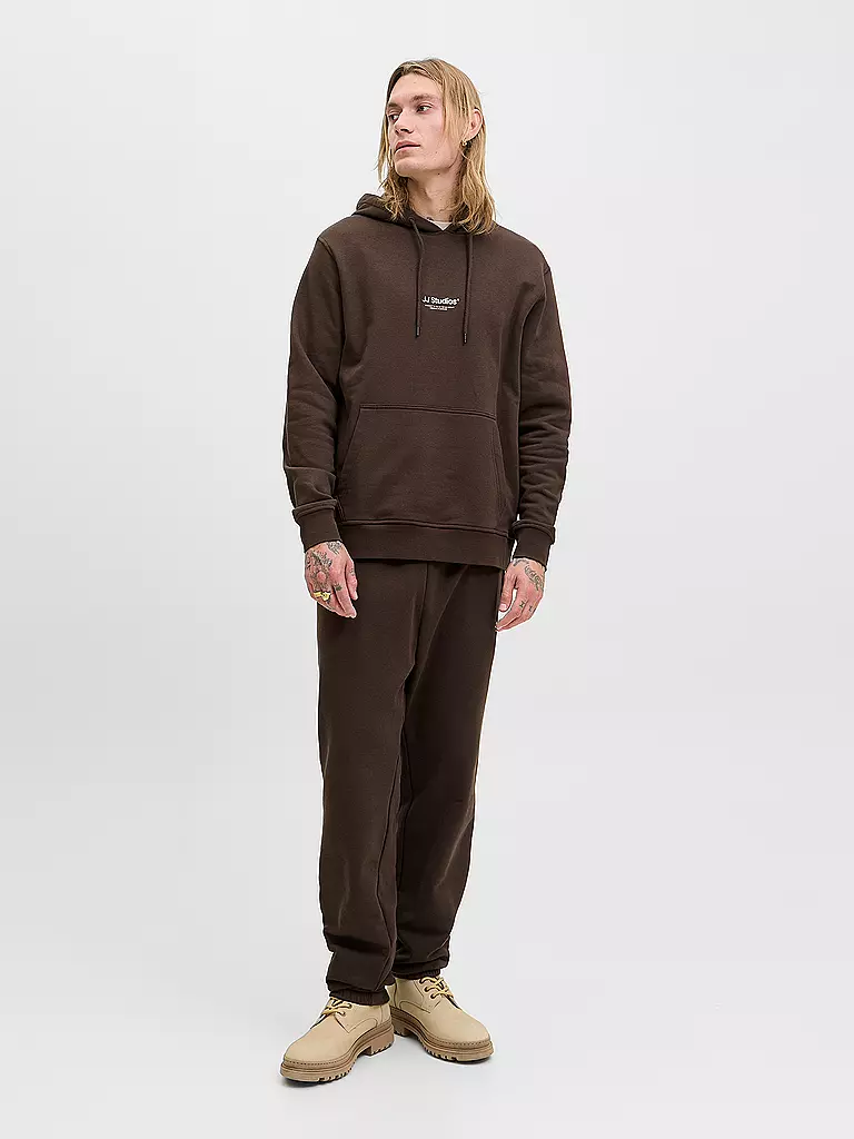 JACK & JONES | Kapuzensweater - Hoodie JJESOHO | braun
