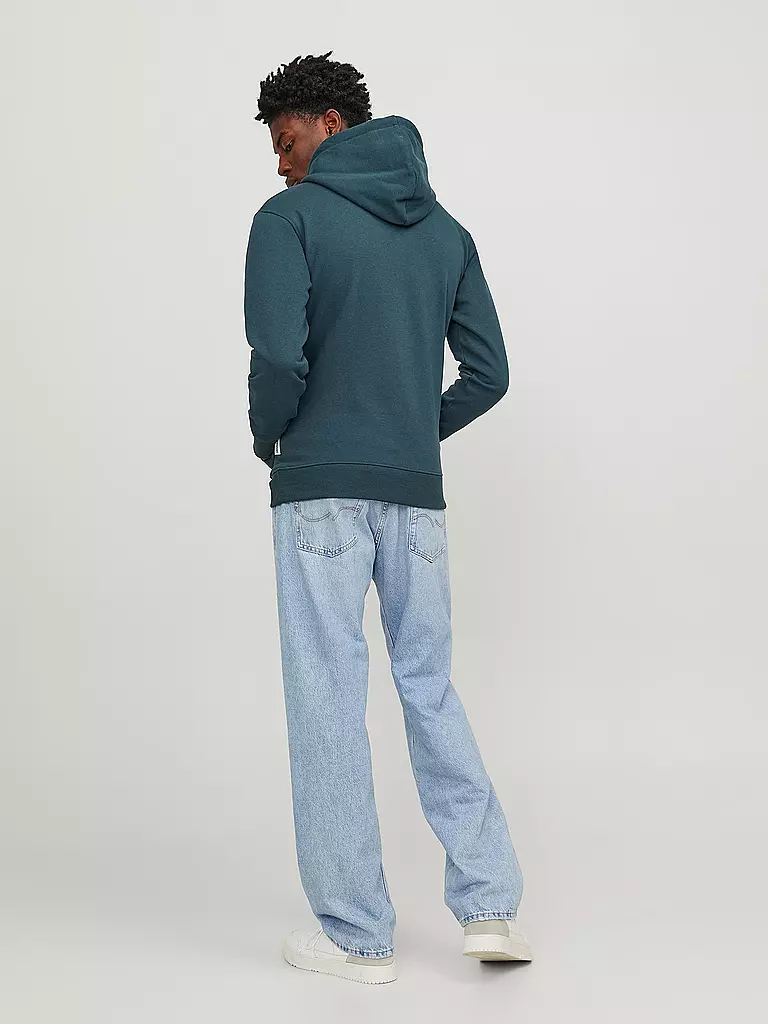 JACK & JONES | Kapuzensweater - Hoodie JORLAKEWOOD | petrol