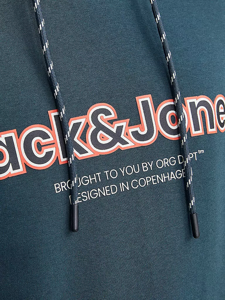 JACK & JONES | Kapuzensweater - Hoodie JORLAKEWOOD | petrol