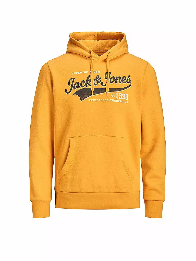 JACK & JONES | Kapuzensweater JJELOGO  | gelb