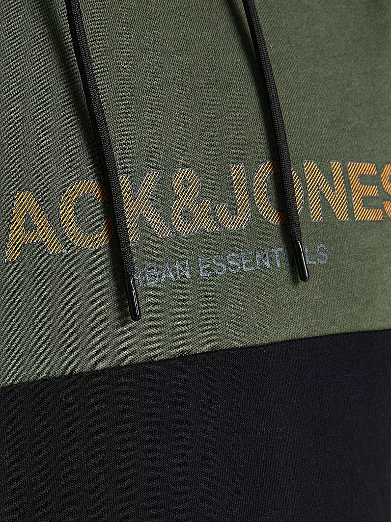 JACK & JONES | Kapuzensweater JJEURBAN  | olive