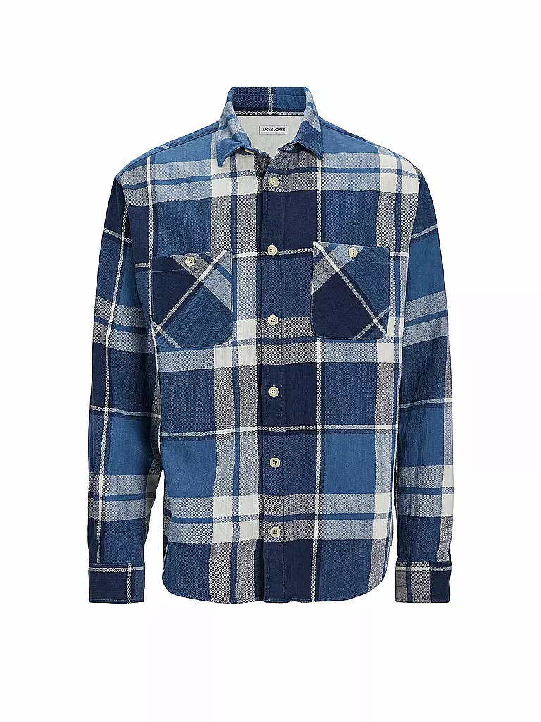 JACK & JONES | Overshirt  JJEMICHAEL | blau