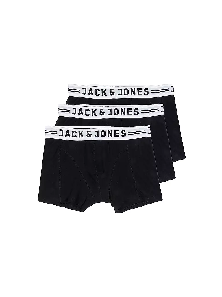JACK & JONES | Pants 3-er Pkg. "JORSENSE" | schwarz