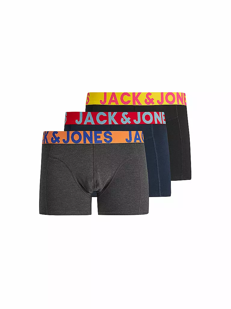 JACK & JONES | Pants 3er Pkg JACCRAZY | schwarz