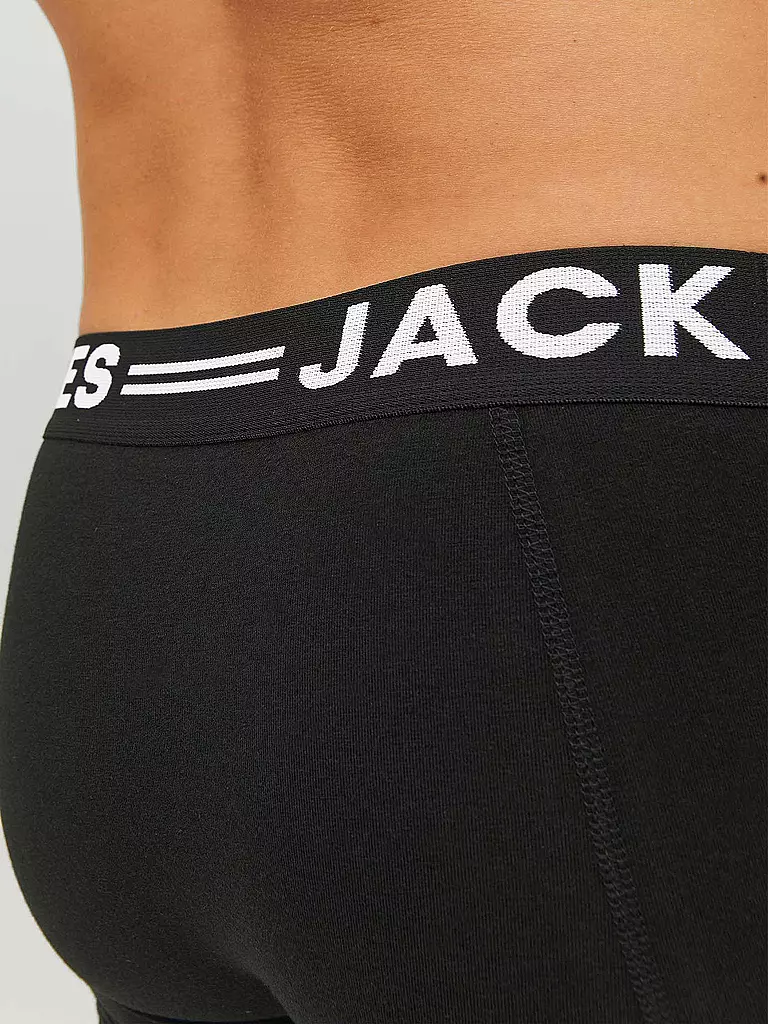 JACK & JONES | Pants 3er Pkg Sense | schwarz