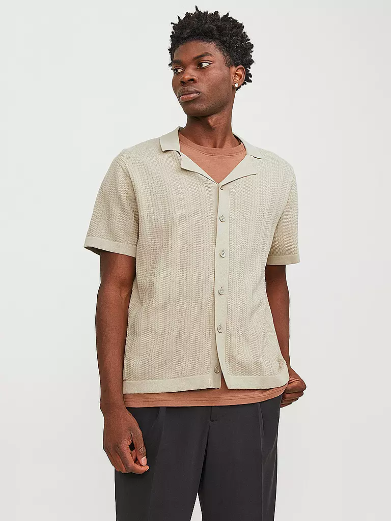 JACK & JONES | Poloshirt JORVALENCIA | beige