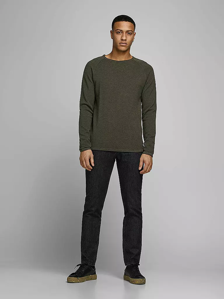 JACK & JONES | Pullover "JJEHILL" | olive