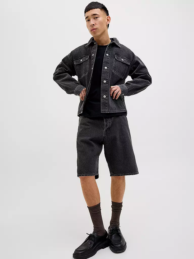 JACK & JONES | Shorts BAGGY Fit JJIALEX | schwarz