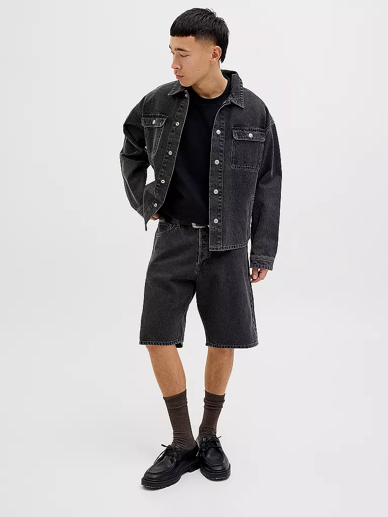JACK & JONES | Shorts BAGGY Fit JJIALEX | schwarz