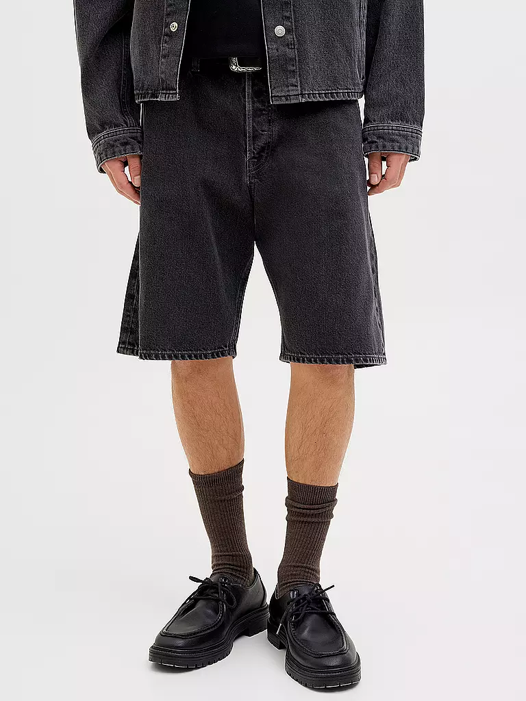 JACK & JONES | Shorts BAGGY Fit JJIALEX | schwarz