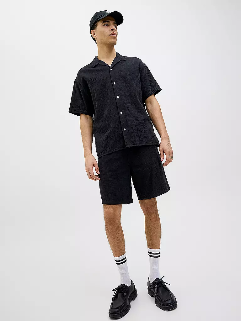 JACK & JONES | Shorts JPSTJAIDEN PATRAS  | schwarz