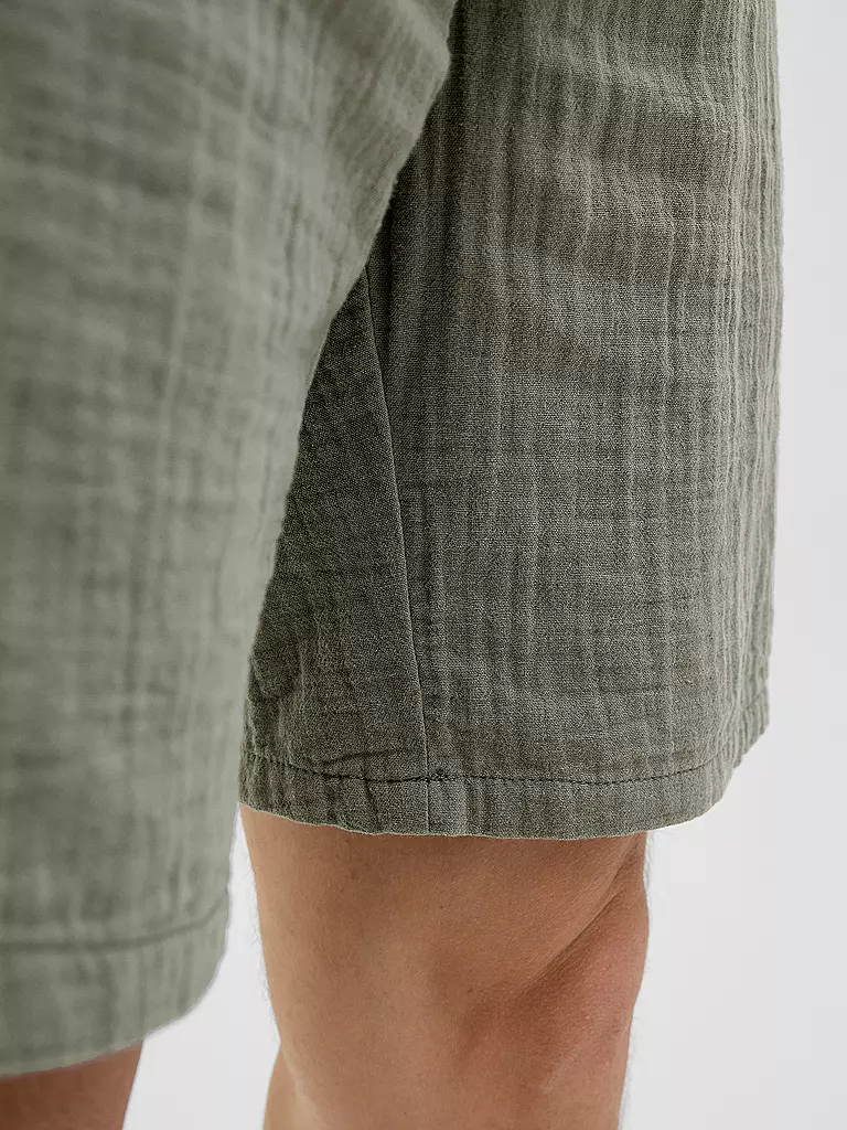 JACK & JONES | Shorts JPSTJAIDEN PATRAS  | olive