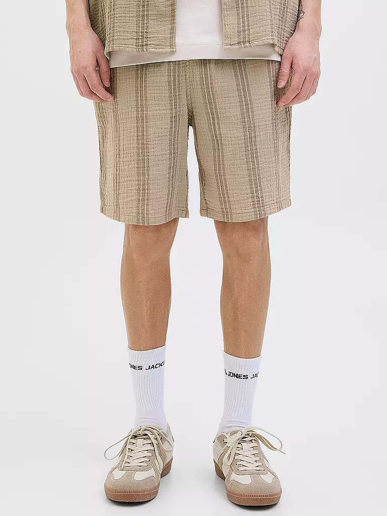 JACK & JONES | Shorts JPSTJAIDEN | hellbraun