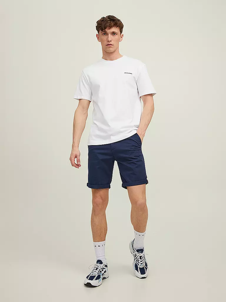 JACK & JONES | Shorts Slim Fit JJIBOWIE  | blau