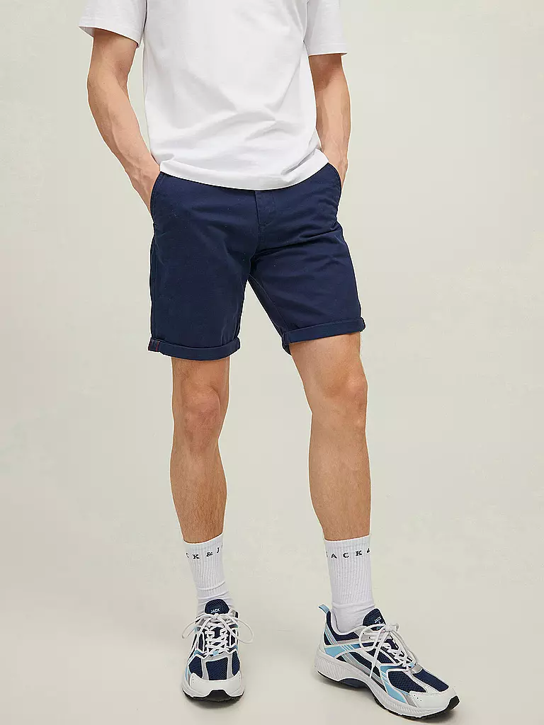 JACK & JONES | Shorts Slim Fit JJIBOWIE  | blau