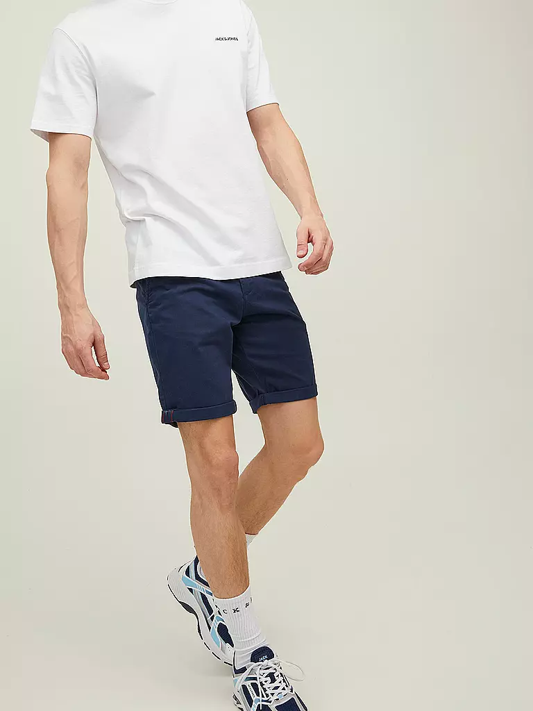 JACK & JONES | Shorts Slim Fit JJIBOWIE  | blau