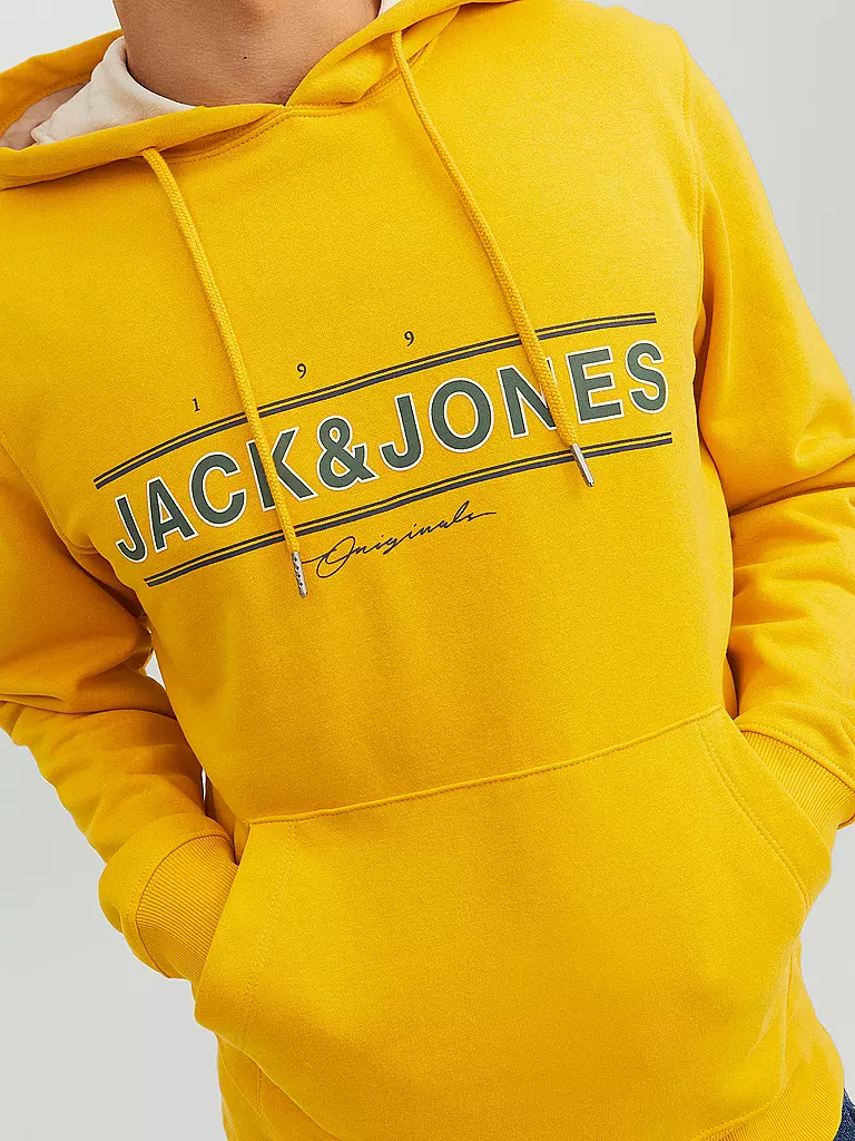 JACK & JONES | Sweater - Hoodie | gelb