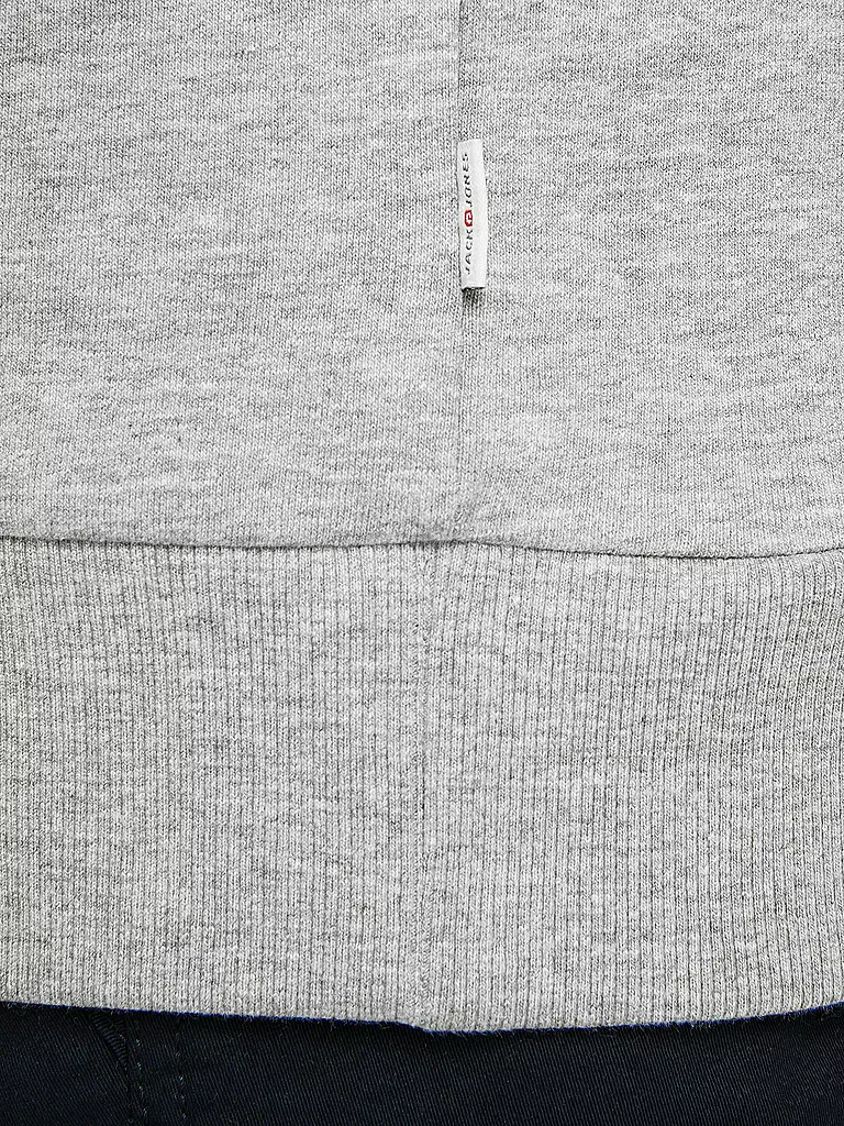 JACK & JONES | Sweater-Hoodie | grau