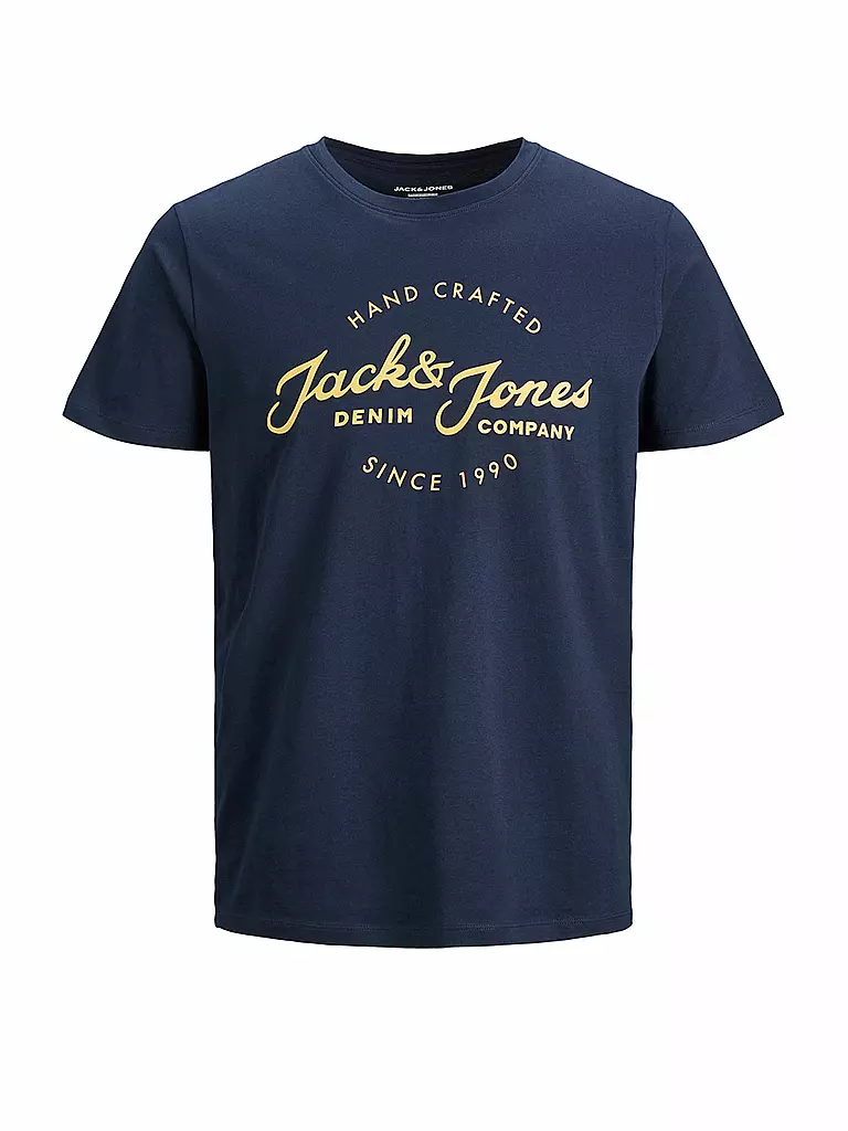 JACK & JONES | T Shirt " JJHERO " | blau