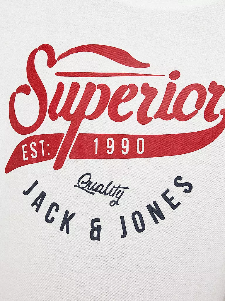 JACK & JONES | T Shirt  | weiß