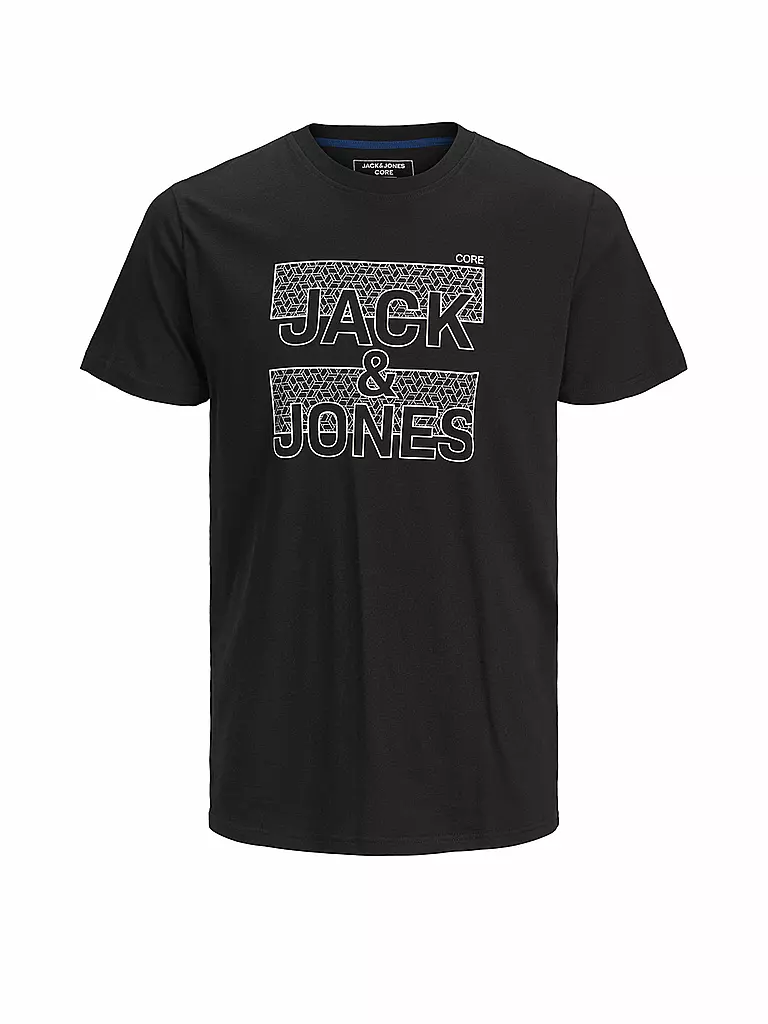 JACK & JONES | T-Shirt "JCOCOMPLETE" | schwarz