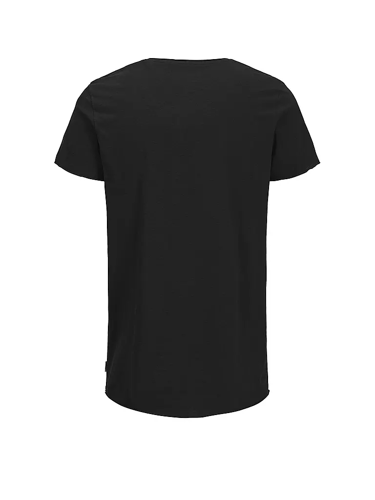 JACK & JONES | T-Shirt "JJEBAS"  | schwarz