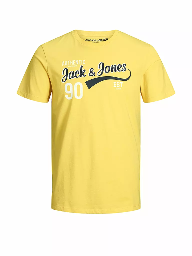 JACK & JONES | T-Shirt "JJELOGO" | grün