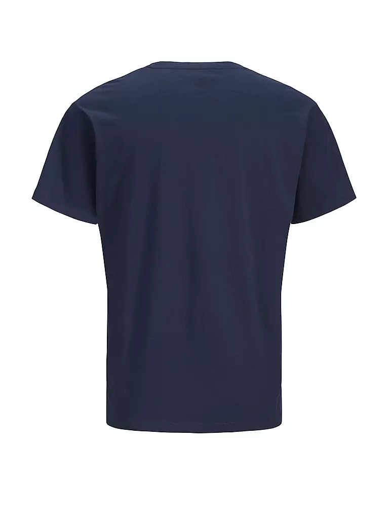 JACK & JONES | T-Shirt "JORCLEEVER" | blau
