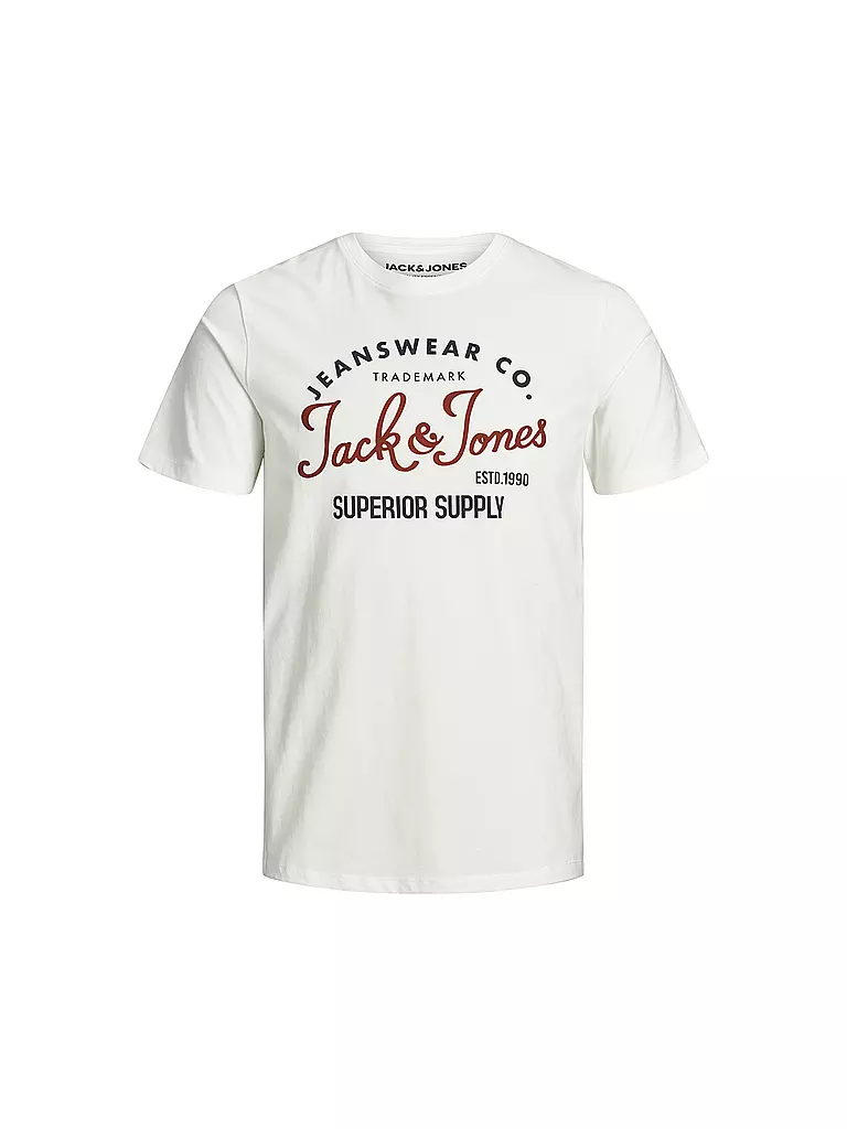 JACK & JONES | T-Shirt  | weiß