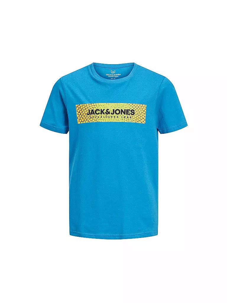 JACK & JONES | T-Shirt JCOANNIV  | blau