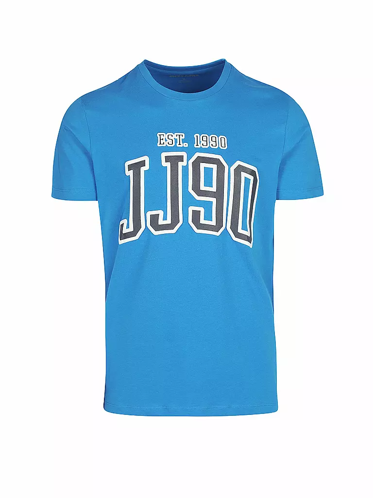 JACK & JONES | T-Shirt JJCEMB | blau