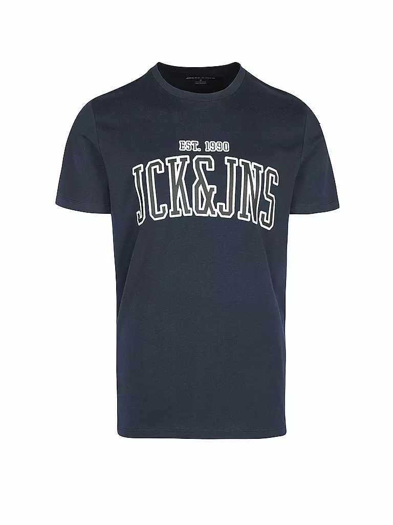 JACK & JONES | T-Shirt JJCEMB | dunkelblau