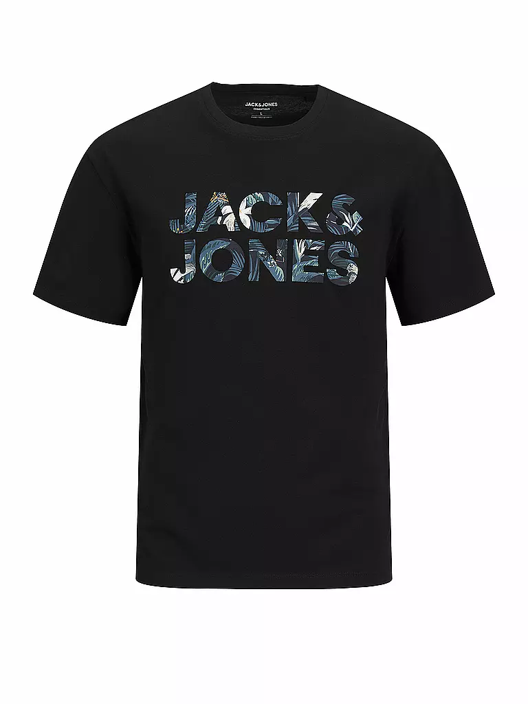 JACK & JONES | T-Shirt JJEBRYAN | schwarz