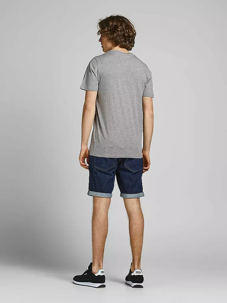 JACK & JONES | T-Shirt JJECORP | grau