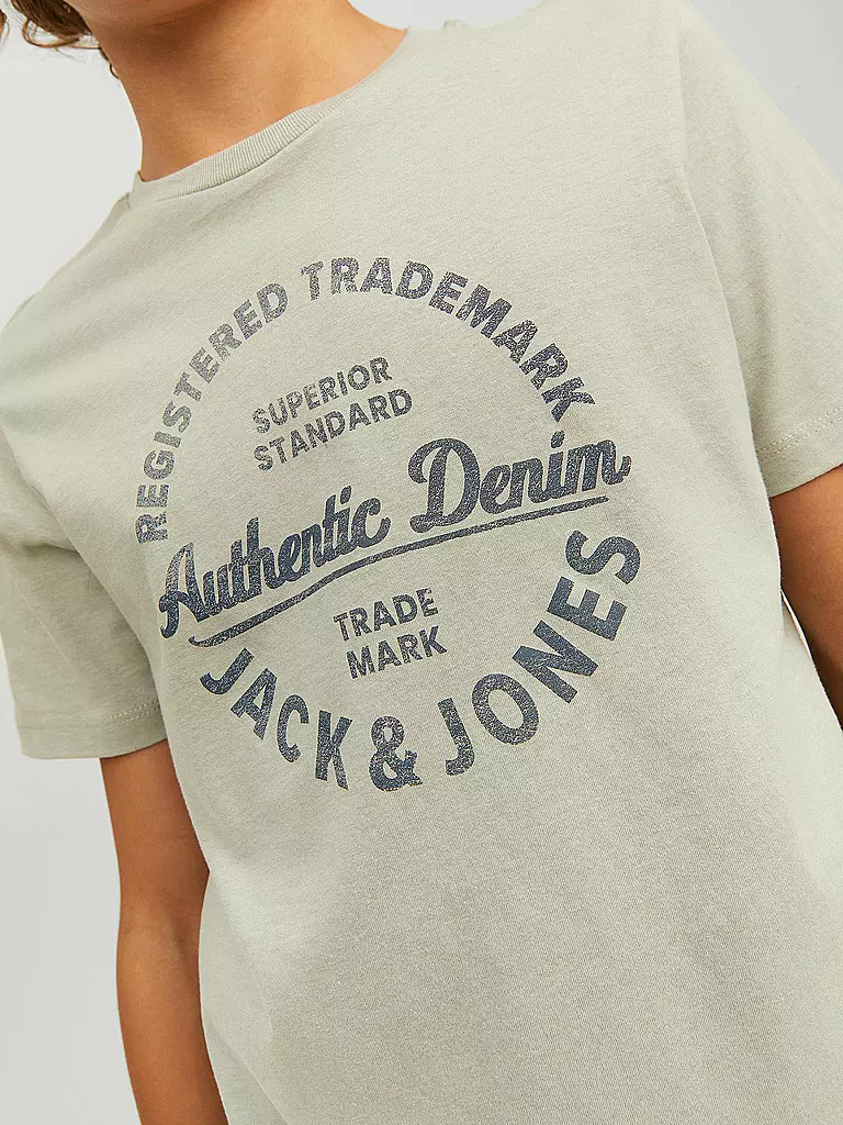 JACK & JONES | T-Shirt JJEJEANS  | beige