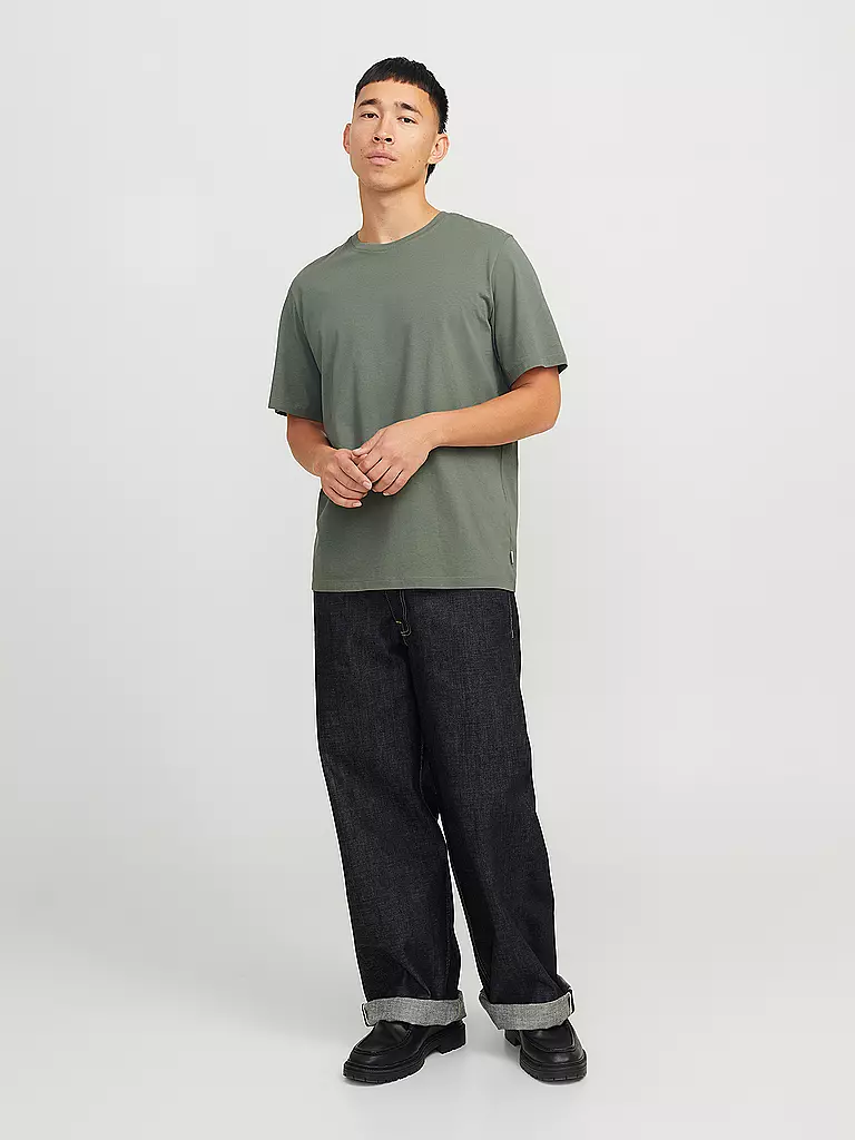 JACK & JONES | T-Shirt JJEORGANIC | olive