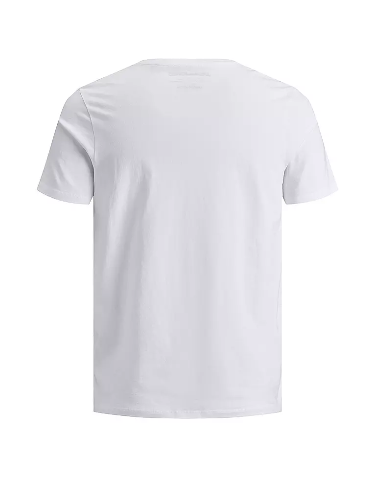 JACK & JONES | T-Shirt JJEORGANIC | weiss